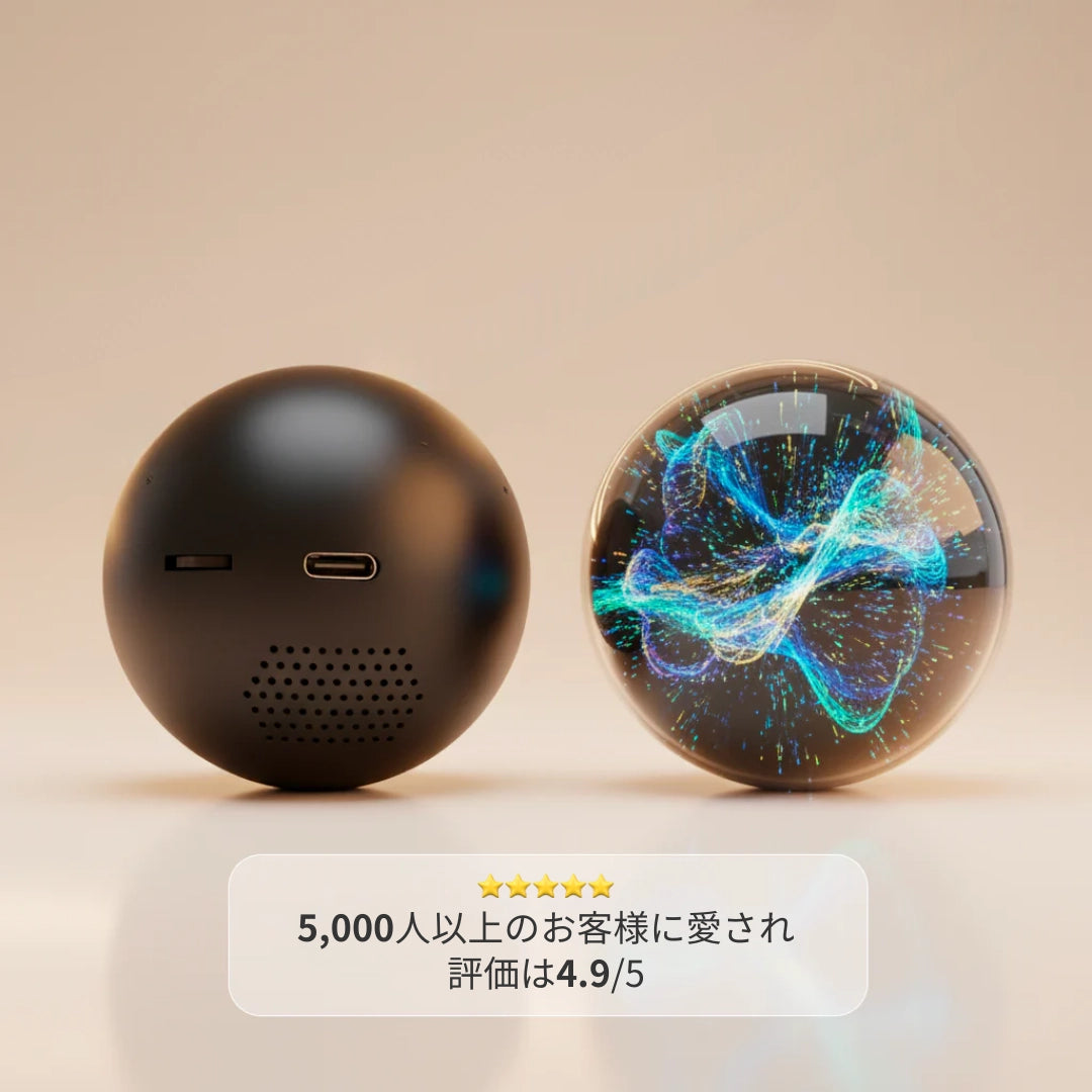 ITOSHISA™ メモリア・クリスタル | 想い出を映すパーソナライズ動画オーブ